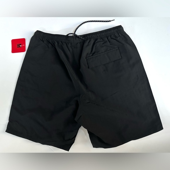 Body Glove Men's Size Medium Black Nylon Shorts Adjustable Waist, New with Tags. - Picture 6 of 7
